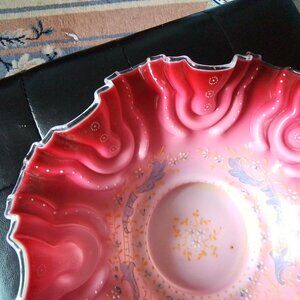 Vintage candy dish large in size